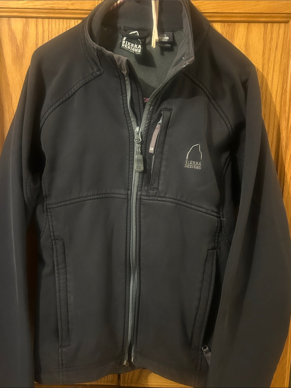 Sierra Designs Men's Black Softshell Jacket
